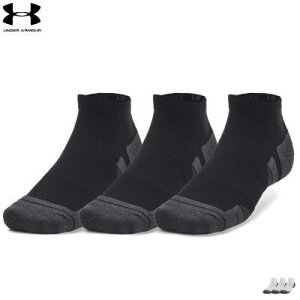 アンダーアーマー UNDER ARMOUR 3足組ソックス パフォーマンステック ローカット ソックス 靴下 1379504