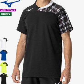 ミズノ MIZUNO バレーボール ゲームシャツ 半袖シャツ V2MAB111 ユニセックス 男女兼用 【1枚までメール便OK】