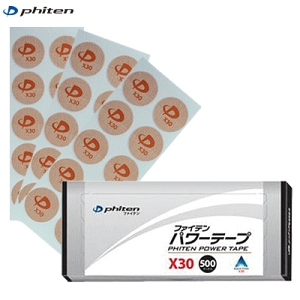 phiten t@Ce p[e[vX30 500}[N `^e[v PT710000