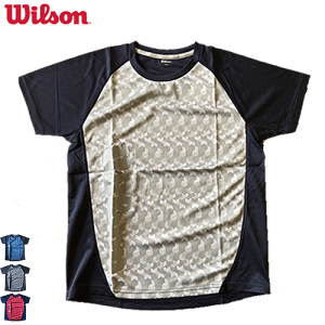 Wilson ウィルソン 野球 半袖Tシャツ ハーフスリーブシャツ 男性用 メンズWTA19HS 【1枚までメール便OK】【返品・交換不可】
