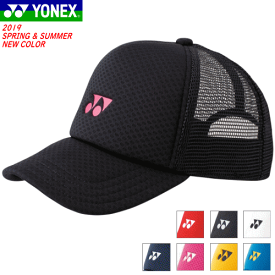 熱中症対策に！ YONEX ヨネックス ソフトテニス ウェア メッシュキャップ 帽子 熱中症対策［40007］[ユニセックス：男女兼用]