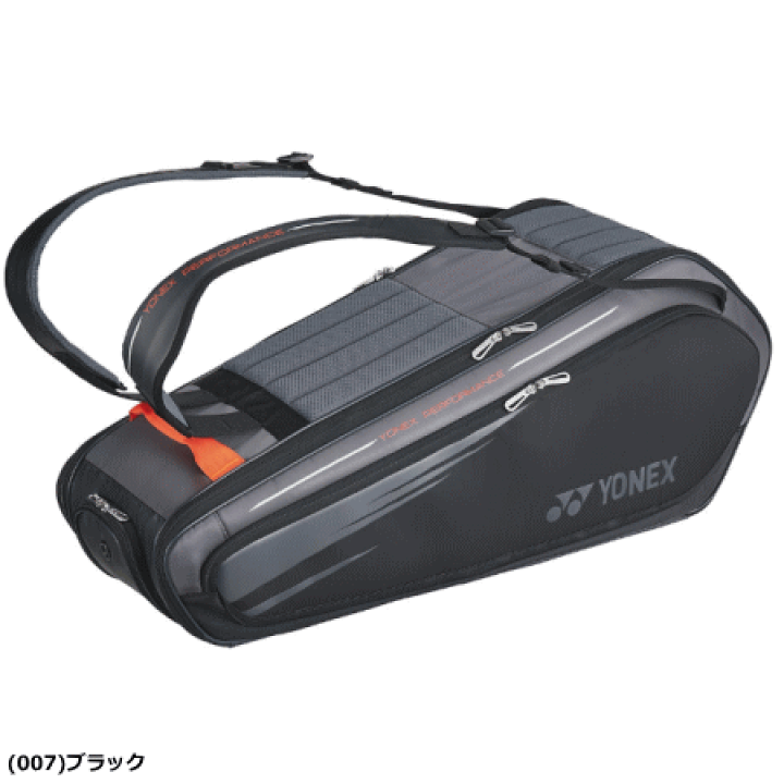 楽天市場】YONEX ヨネックス ラケットバッグ（テニス6本用）キャリー