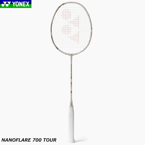 YONEX ���l�b�N�X �o�h�~���g�� ���P�b�g �i�m�t���A700�c�A�[ NANOFLARE 700 ���C�g�x�[�W�� [��E�����Ҍ���]2NF-700T�y�t���[���̂ݔ����z�y�X�z