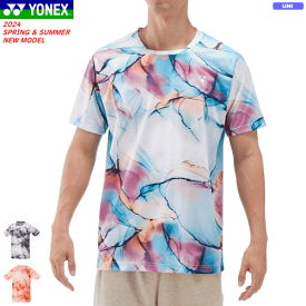 YONEX ヨネックス ゲームシャツ(フィットスタイル) ユニホーム 半袖シャツ ソフトテニス バドミントン ウェア ベリークール搭載 10597 [ユニセックス：男女兼用]【1枚までメール便OK】
