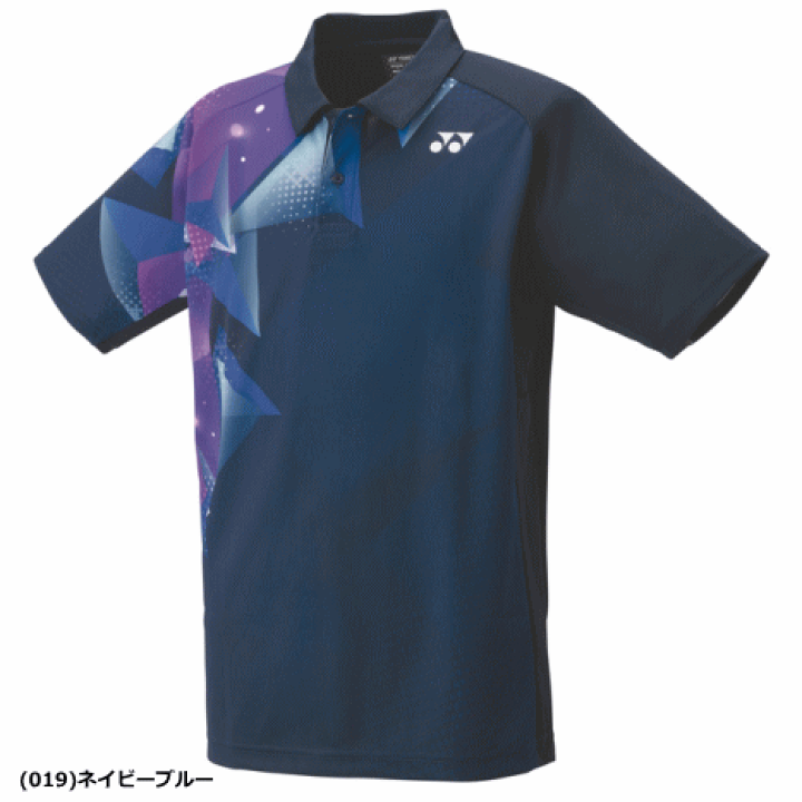 YONEX バドミントン 半袖シャツ 黒/黄 YONEX ヨネックス ゲームシャツ(フィットスタイル) ソフトテニス