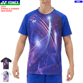 YONEX ヨネックス ゲームシャツ(フィットスタイル) ユニホーム 半袖シャツ ソフトテニス バドミントン ウェア ベリークールドライ搭載 10611 [メンズ：男性用]【1枚までメール便OK】