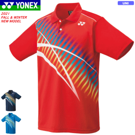 YONEX ヨネックス ソフトテニス ウェア バドミントン ウェア ゲームシャツ ユニホーム 半袖ポロシャツ ベリークール搭載［10433］[ユニセックス：男女兼用]【1枚までメール便OK】