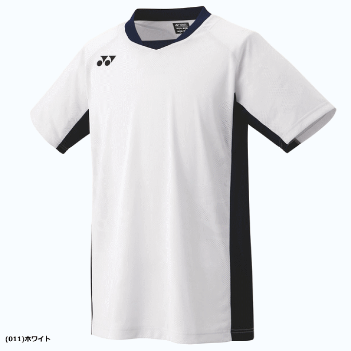 YONEX メンズシャツ 半袖 ホワイトMサイズ 楽天市場】YONEX ヨネックス ゲームシャツ ユニホーム 半袖シャツ