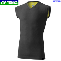 YONEX 限定バドミントンウェア ノースリーブ M ブラック 楽天市場】【YONEX/ヨネックス】 Mサイズ ユニノースリーブ