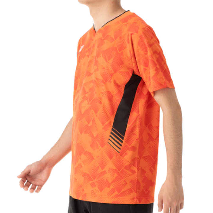 YONEX ヨネックス　メンズウエア　10656 オレンジ Lサイズ 楽天市場】YONEX ヨネックス ゲームシャツ（フィットスタイル