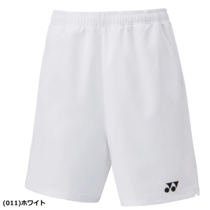 YONEX - ヨネックス テニス ウェア パンツ ユニフォーム ズボン 白 YONEX ヨネックス パンツ メンズ レディース ユニハーフパンツ