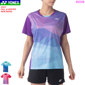 YONEX ヨネックス ゲームシャツ ユニホーム 半袖シャツ ソフトテニス バドミントン ウェア ベリークール搭載 20739 [レディース：女性用]【1枚までメール便OK】