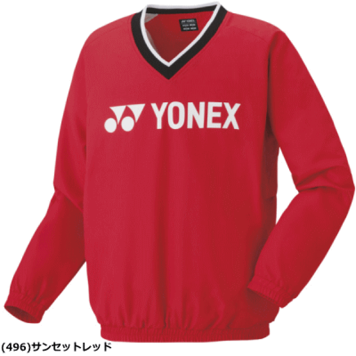 楽天市場】YONEX ヨネックス 裏地付ブレーカー 長袖シャツ