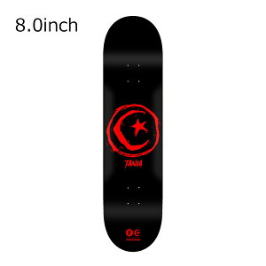 【お買い物マラソン期間中P5倍★10/24 20:00〜10/27 9:59まで】ファンデーション FOUNDATION スケボー スケートボード デッキ 板 タニア スター & ムーン プロ TANIA STAR & MOON PRO 8.0 D9274
