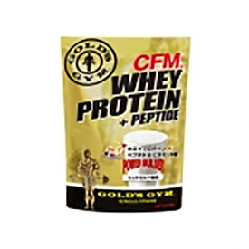 ゴールドジム サプリメント GGP CFMホエイプロテイン2kgリッチミルク F3320 GOLD'S GYM