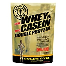 ゴールドジム サプリメント GGP ホエイ&カゼインダブルプロテイン2Kg F7160 GOLD'S GYM