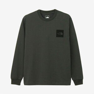 ザ・ノース・フェイス THE NORTH FACE アウトドア カジュアル ウェア 長袖 Tシャツ ロンT ロング スリーブ スクエア ロゴ ティー L/S SQUARE LOGO T NT82534-AG メンズ レディース ユニセックス 25FW 秋冬