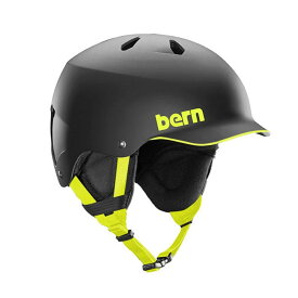 バーン bern スノボー スノボ スノーボード ヘルメット TEAM WATTS MATTE BLACK/LIME BE-SM25T22 メンズ レディース ユニセックス 23-24