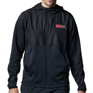 アンダーアーマー UNDER ARMOUR ジム フィットネス ヨガ ウェア アウター フリース アーマーフリース マックス フーディー ARMOUR FLEECE MAX FZ HD 6007733-001 メンズ 男性 25FA 秋冬
