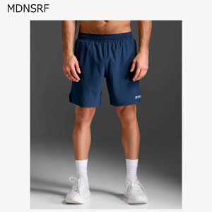 �c�[�^�C���Y���[ 2XU �����j���O �E�F�A �{�g���X �V���[�g �n�[�t �p���c �Z�p�� �G�A�� 7�C���` �V���[�g MR6904B �����Y �j�� 26SP �t��