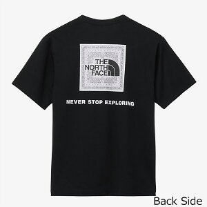 �U�E�m�[�X�E�t�F�C�X THE NORTH FACE �A�E�g�h�A �J�W���A�� �E�F�A ���� T�V���c �V���[�g �X���[�u �o���_�i �X�N�G�A ���S �e�B�[ S/S BANDANA SQUARE LOGO TEE NT32446-K2 �����Y �j�� 26SS �t��
