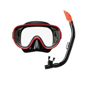 【お買い物マラソン期間中P5倍★10/24 20:00〜10/27 9:59まで】リーフツアラー REEF TOURER シュノーケル スノーケル マスク シュノーケリングセット2点(大人用) RC0110 メンズ レディース ユニセックス