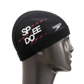 スピード スイム キャップ メンズ レディース スピード ロゴ メッシュ キャップ SE12256-K SPD LOGO MESH CAP SPEEDO