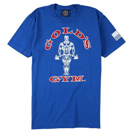 【送料無料 TNK】ゴールドジム GOLD'S GYM ジム フィットネス トレーニング ウェア 半袖 Tシャツ GGP ビンテージ Tシャツ (USA) G7178