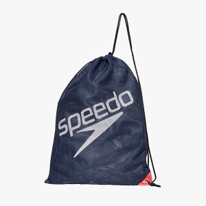 【お買い物マラソン期間中P5倍★10/24 20:00〜10/27 9:59まで】スピード SPEEDO スイム フィットネス 競泳 鞄 メッシュ バッグ (L) SD96B08-DS