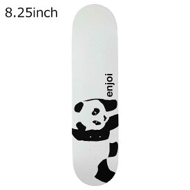 エンジョイ ENJOI スケボー スケートボード デッキ 板 ホワイティ パンダ ロゴ Whitey Panda Logo 8.25 10017288-WHT