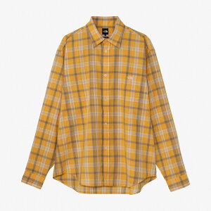 �U�E�m�[�X�E�t�F�C�X THE NORTH FACE �A�E�g�h�A �J�W���A�� �E�F�A �����V���c �����O�X���[�u�t���b�V���h���C�`�F�b�N�V���c NR12630-SG �����Y ���f�B�[�X ���j�Z�b�N�X 26SS �t��