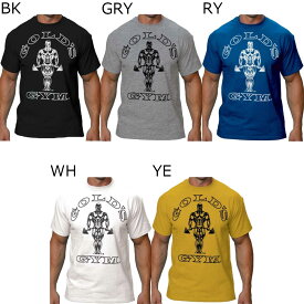 【送料無料 TNK】ゴールドジム スポーツ ウェア ベーシック ジョー Tシャツ (ターミネーター) G6115 GOLD'S GYM