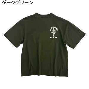 【送料無料 TNK】ゴールドジム GOLD'S GYM ジム フィットネス ヨガ ウェア 半袖 Tシャツ ヒストリー バックプリント Tシャツ G2270H メンズ レディース ユニセックス 25FA 秋冬