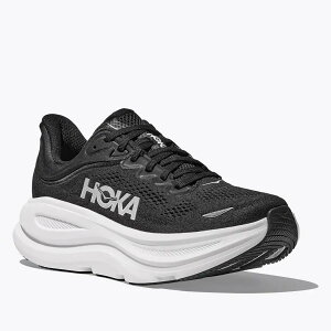 �z�J HOKA �����j���O �����V���[ �V���[�Y �C �{���_�C 9 ���C�h BONDI 9 WIDE 1162014-BWHT ���f�B�[�X ���� 26SP �t��