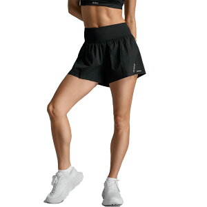 2XU c[^CY jO EFA {gX V[g n[t pc Zp EBY GAnCCY 2in1 3C` V[g W Aero Hi-Rise 2-in-1 3 Inch Shorts WR7352B-BLKSRF fB[X  25FA 