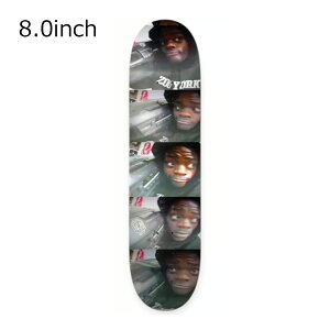 【お買い物マラソン期間中P5倍★10/24 20:00〜10/27 9:59まで】ズーヨーク ZOOYORK スケボー スケートボード デッキ 板 ZOO YORK × HAROLD HUNTER FOUNDATION RADIO HEAD 8.0 ZY010501999A