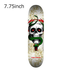 �y�X�[�p�[SALE���Ԓ�P10�{��6/4 20:00�`6/11 1:59�܂Łz�p�E�G���y�����^ POWELL PERALTA �X�P�{�[ �X�P�[�g�{�[�h �f�b�L �� SKULL&SNAKE 7.75 31210891