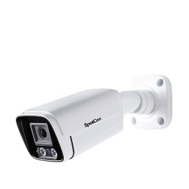 【台湾ブランド】SpotCam BC1-P 2K解像度クラウド PoEビジネス用バレットIPカメラ、 屋内・外、双方向通信機能、ナイトビジョン、人体検出、IP66防水・防塵、SDカード、永久無料クラウド録画、台湾製