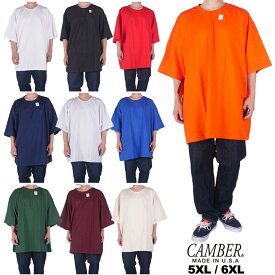 CAMBER キャンバー ビッグサイズ Tシャツ 半袖 メンズ レディース 大きいサイズ マックスウェイト 8オンス 厚手 無地 シンプル アメリカ ブランド USA規格 301C