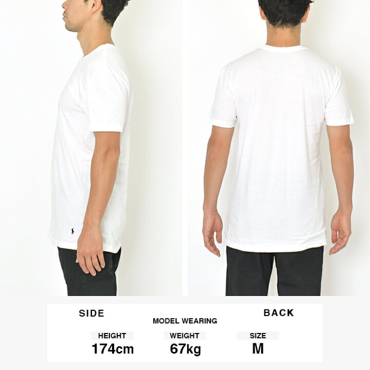 楽天市場】【3枚セット】ラルフローレン Tシャツ 綿 メンズ レディース 
