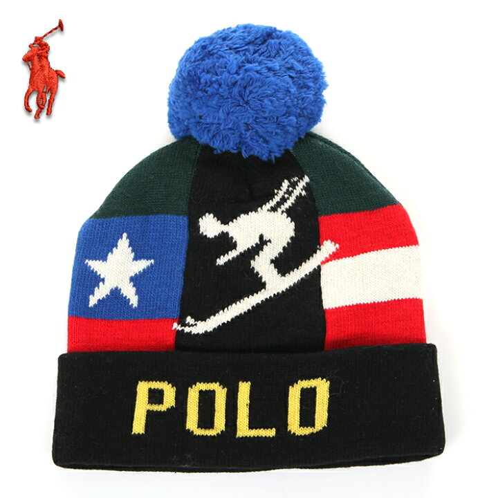 楽天市場 セール ラルフローレン ニット帽 ボンボン メンズ レディース 18新作 Polo Ralph Lauren ニットキャップ ポンポン Usa アメカジ ブランド ファッション ブルー レッド 赤 青 Spotcheck Shop
