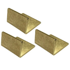 アンティーク調 真鍮 カードスタンド ミニ 3個セット ブラス 名刺 ポストカード 立て BRASS ステーショナリー メモスタンド しんちゅう レトロ おしゃれ 定形外発送