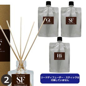 sin リードディフューザー レフィル 120ml part2 アロマディフューザー 日本製 芳香剤 ルームフレグランス スイートフローラル グリーンティー ひのき