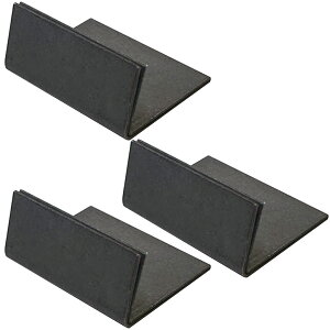 アンティーク調 カードスタンド ノーマルサイズ 3個セット スモーキーブラック 黒 日本製 名刺 ポストカード 立て ステーショナリー メモスタンド レトロ おしゃれ 定形外発送