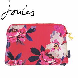 JOULES ジュールズ Bircham Bloom Medium Pouch バーチャム ブルーム ミディアム ポーチメイクポーチ 化粧ポーチ コスメ 旅行 チャーム 花柄 ピンク ビビット JLS16メンズ レディース プレゼント ギフト 通勤 通学 送料無料