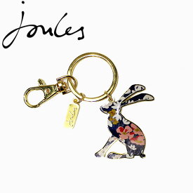 JOULES ジュールズ Enamel Keyring エナメル キーリングキーホルダー アクセサリー チャーム うさぎ 花柄 おしゃれ イギリス JLS2157メンズ レディース プレゼント ギフト 通勤 通学 送料無料