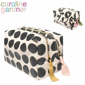 caroline gardner キャロラインガードナー Large Travel Washbag ラージ トラベル ウォッシュバッグバッグインバッグ トラベルポーチ 旅行 ポーチドット ブランド ポーチ UK ロンドン CWB101 102ギフト プレゼント 誕生日 お祝い 送料無料