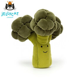 JELLYCAT ジェリーキャット Vivacious Vegetable Broccoli ブロッコリーぬいぐるみ ファーストトイ 出産祝 赤ちゃん キッズ かわいい インテリア 海外 イギリス 野菜 緑ギフト プレゼント 誕生日 お祝い 出産祝い