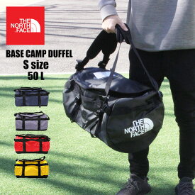 THE NORTH FACE ザ ノースフェイス BASE CAMP DUFFEL S ベースキャンプ ダッフル NF0A52STボストンバッグ リュックサック バックパック A3 Sサイズ 50Lメンズ レディースアウトドア キャンプ スポーツ 旅行 修学旅行