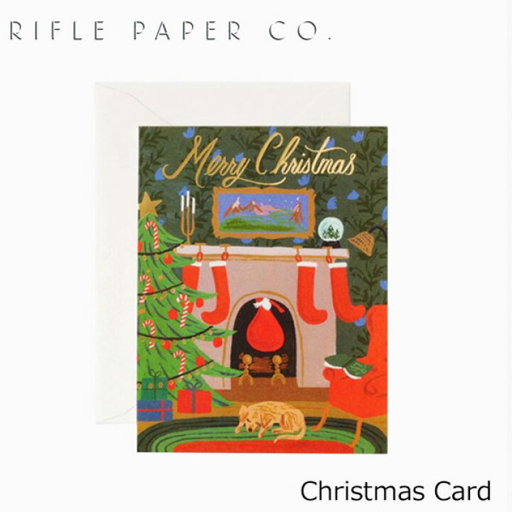 楽天市場 Rifle Paper Co ライフルペーパー グリーティングカード カード Christmas Card クリスマスカード Holiday Cards クリスマス イブブランド デザイナーズ カード Usa アメリカ 海外 Gcx072ギフト プレゼント 誕生日 お祝い 母の日 Spot Write
